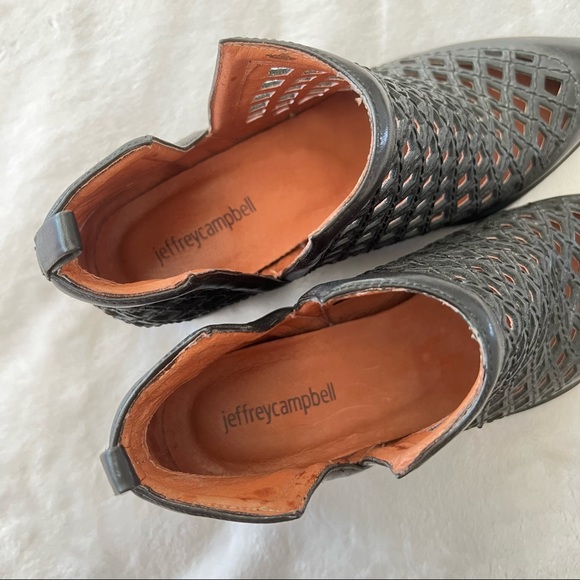 Jeffrey Campbell Taggart Open Weave Booties - Picture 10 of 12